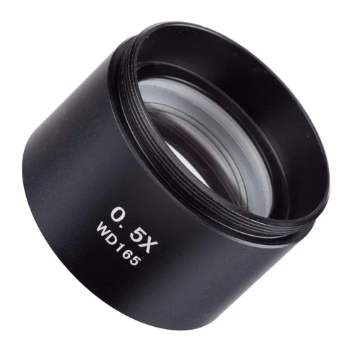 Vista 4 de AmScope Microscopio de zoom bloqueable estéreo simul-Focal 3.5X-180X con luz de anillo 144-LED (SM-3NTPZZ-144)