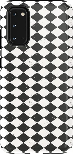 Vista 348 de Casely Funda para Galaxy S9 Postura de cadáver Yoga de esqueleto Diseño protector delgado esencial de doble capa