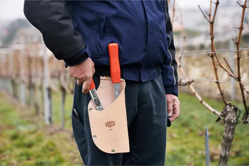 Vista 6 de FELCO F211-40 Podadoras de fabricación suiza para jardinería – Cortadoras de precisión ligeras de 16 pulgadas para podar árboles Cortadores
