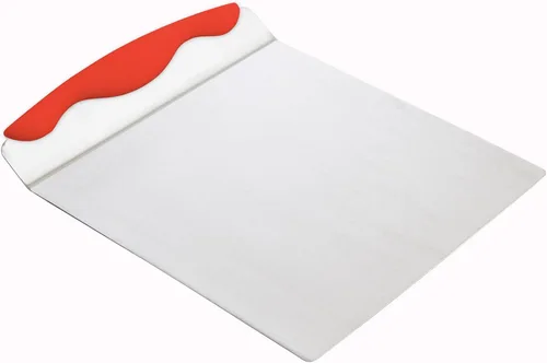 Vista 3 de Mrs. Anderson's Baking Espátula gigante para tartas, acero inoxidable con mango de silicona antideslizante