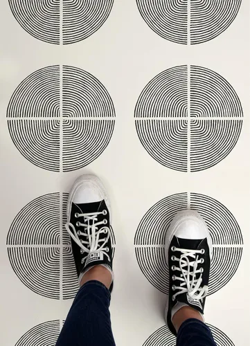 Vista 5 de FloorPops Adhesivo luminario Pelar y pegar azulejos de vinilo