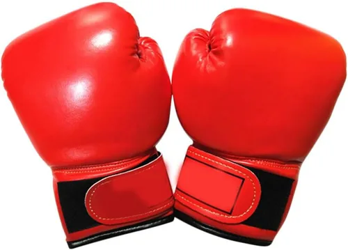 Vista 11 de Garneck Guantes de boxeo para niños, guantes de entrenamiento, guantes de entrenamiento Junior Punch PU cuero relleno de esponja para niños pequeños