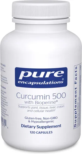 Vista 8 de Pure Encapsulations – Curcumina 500 con Bioperina, 1