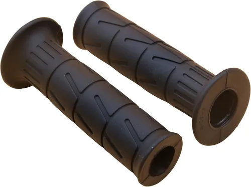 Vista 2 de Empuñaduras de goma para motocicleta, cómodo agarre antideslizante, apto para Kawasaki VN650 Vulcan S KLR650 KLR250 ZZR400 ZZR600 NINJA250R 300R 400