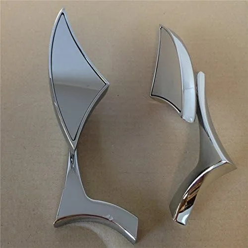 Vista 5 de cromado Spear Blade Mini Espejos Fit para Suzuki Savage Intruder Volusia Boulevard