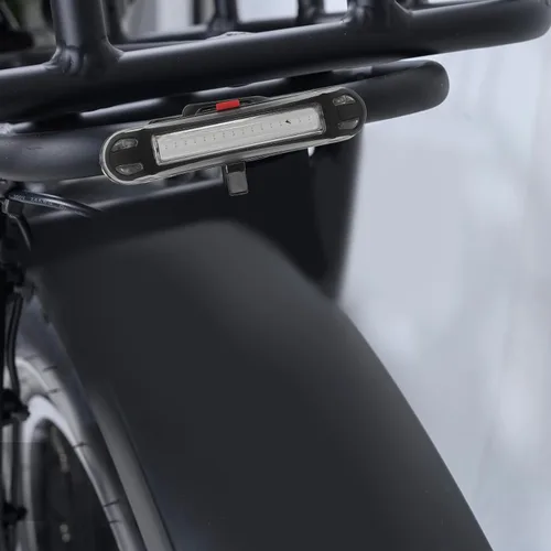 Vista 6 de Angoily Bicycle Rear Light and Front Lamp USB Rechargeable LED Bike Tail Light Set for Night Cycling Outdoor Safety