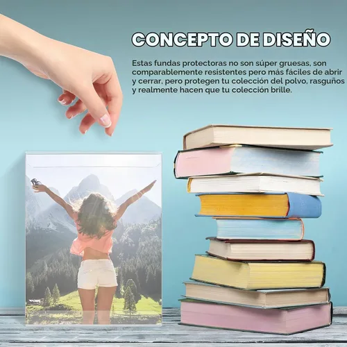 Vista 5 de Paquete de 10 fundas protectoras Steelbook compatibles con 4K UHD, Blu-Ray