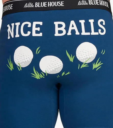 Vista 5 de Little Blue House Calzoncillos tipo bóxer divertidos para hombre