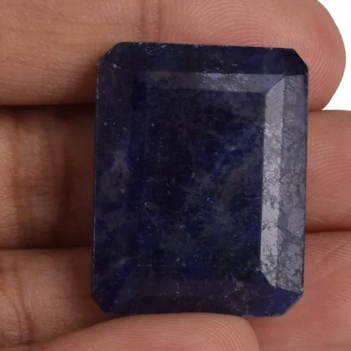 Vista 5 de GEMHUB Tamaño del dije gema de zafiro azul de 44.00 quilates, piedra preciosa certificada por huevo de zafiro azul, piedra suelta de corte