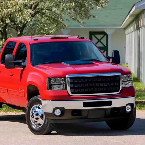 Vista 8 de AS Conjunto de faros delanteros compatible con 2007 2008 2009 2010 2011 2012 2013 2014 Sierra/07-13 GMC Sierra 1500/07-14 GMC Sierra 1500HD 2500HD