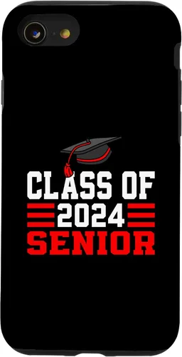 Vista 13 de Funda para iPhone 15 Class of 2024 Senior 2024
