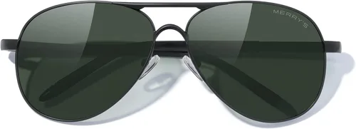 Vista 139 de MERRY'S, UV400 S8513, gafas de sol polarizadas para conducir, marco irrompible, para hombre.