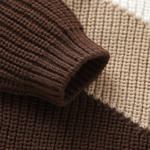 Vista 8 de bebeshopdelageyhu Suéter de punto para bebé niño y niña, sudadera de gran tamaño, sudadera cálida para otoño e invierno