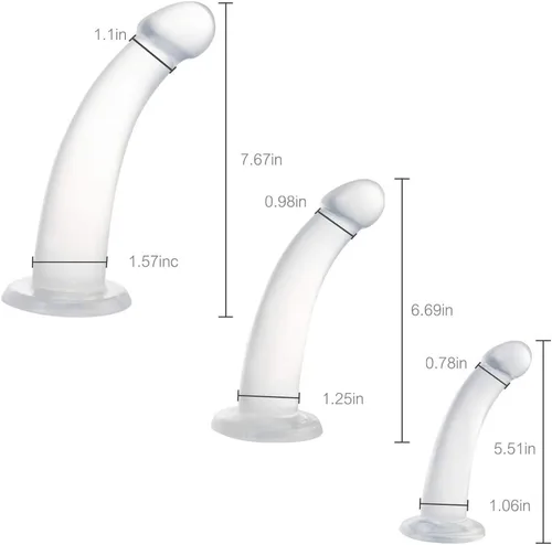 Vista 2 de Juego de tapones anales, kit de entrenamiento de tapones para los glúteos, consolador de punto G, masajeador de próstata con ventosa fuerte, juguete