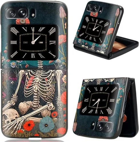 Vista 15 de Rossy Funda para Motorola RAZR 5G, para Moto RAZR 5G, funda delgada y ligera de policarbonato duro a prueba de golpes para Motorola Moto RAZR 5G
