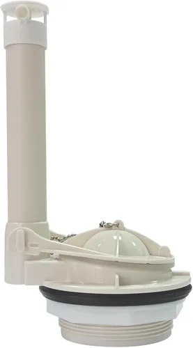 Vista 8 de Kit de reemplazo de válvula de descarga de inodoro de 2 pulgadas con junta y pernos compatible con inodoro de dos piezas American Standard