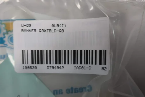 Vista 6 de BANNER Sensor láser Q3XTBLD-Q8 10-30V-DC
