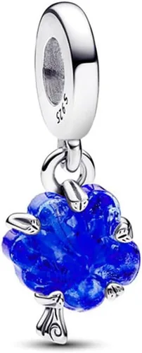 Vista 5 de Dijes de corazón de plata de ley 925 con circonita cúbica para mujeres, pulseras y collares, Día de la Madre, cumpleaños, Navidad