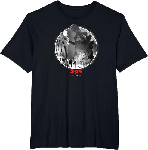 Vista 32 de Godzilla 1954 Icons of Toho - Camiseta pequeña Negro