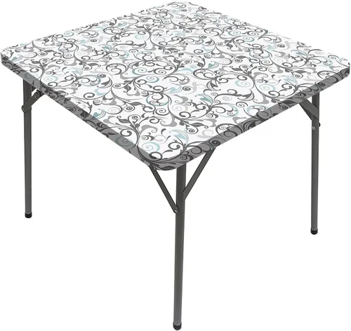 Vista 23 de Manteles florales, lindos manteles de primavera románticos retro cuadrados para mesa de comedor, se adapta a mesas de 24 x 24 pulgadas