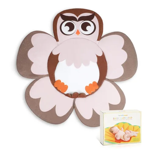 Vista 10 de YooxArmor Almohadilla de baño de bebé para fregadero de bañera infantil, bañera de flores antideslizante para bebés de 0 a 6 meses, cojín de baño
