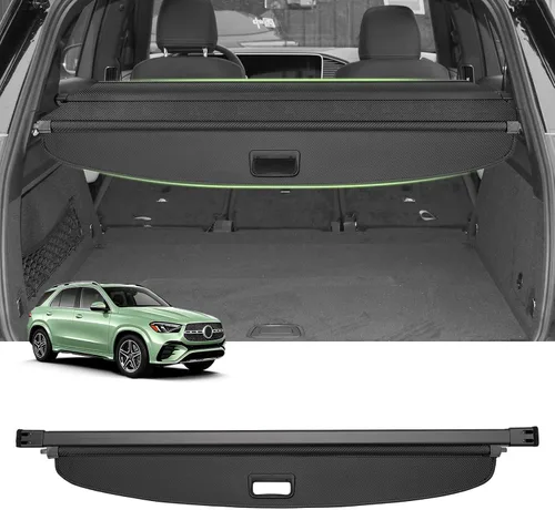 Vista 36 de Powerty Compatible con cubierta de carga Kia NIRO 2017-2022, parasol retráctil trasero para maletero, protector del maletero, cubierta de seguridad