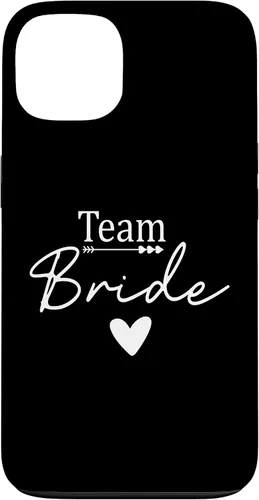 Vista 7 de Team Bride Wedding Party Bridesmaid Bachelorette Party 2027 Case for iPhone 17
