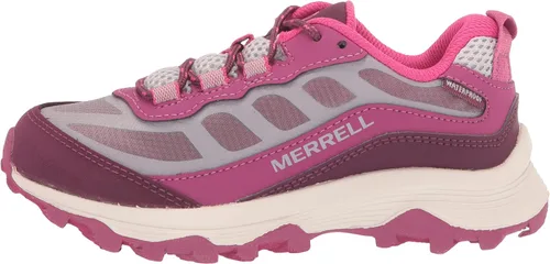 Vista 8 de Merrell Moab Speed Low - Tenis de senderismo impermeables para niños