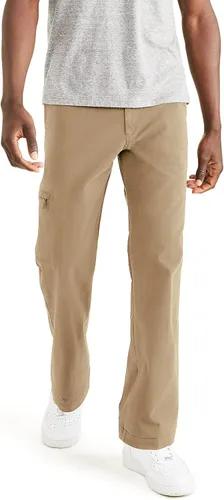Vista 6 de Dockers Pantalones Go-to Cargo de ajuste recto Smart 360 Flex para hombre (estándar y grande y alto)