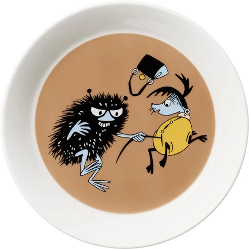 Vista 15 de Arabia Moomin Plate 7.48in Fillyjonk, Gris