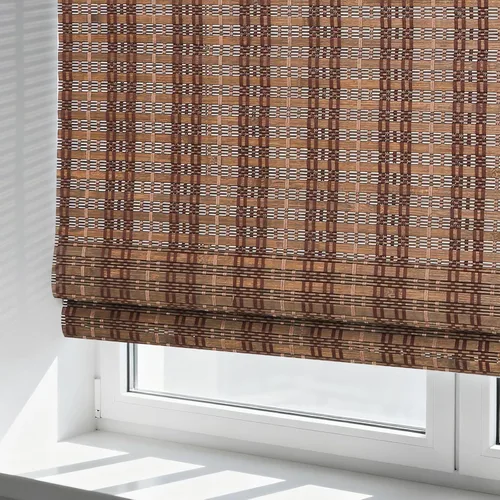 Vista 17 de LETAU Persianas romanas de madera sin cordón, sin taladro, sin herramientas, persianas romanas de bambú con filtro de luz para interiores, hogar