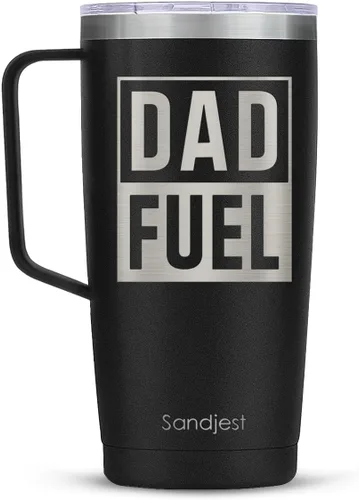Vista 14 de SANDJEST Mejor Taza para Tía Taza de Tía con Asa 20oz Acero Inoxidable Taza de Café Aislada para Viaje Regalos para Tías de Sobrina Sobrino Regalo