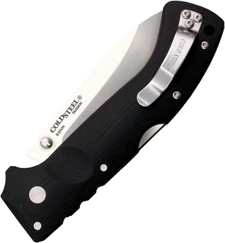 Vista 3 de Cuchillo plegable Cold Steel Ultimate Hunter con hoja de 3.5" S35VN de filo de navaja, mango G-10 de 5" de fácil agarre con mecanismo de bloqueo