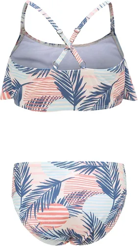 Vista 2 de Trajes de baño de dos piezas para niñas Rainbow Bikini con correa ajustable trajes de baño
