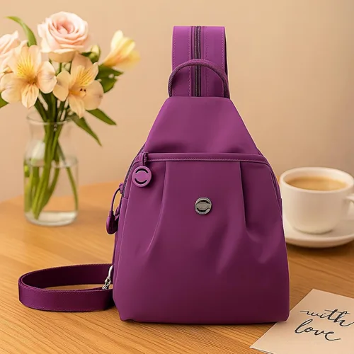 Vista 7 de Bolsa de viaje impermeable de 2 vías, bolsa de hombro convertible Oxford de gran capacidad, mochila con múltiples compartimentos impermeable