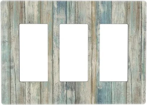 Vista 178 de Placa de Pared en Blanco de 1-Gang Sin Dispositivo Beige Lindo Vintage Boho de los 70s Hongo Fungus Planta Floral Botánica Libélula Interruptor