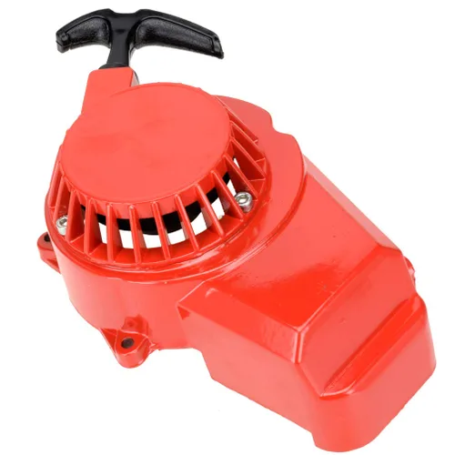 Vista 3 de HIAORS Arrancador de retroceso de aleación con tornillos para 47cc 49cc 2 tiempos Super Pocket Rocket Bike 50cc SYX Moto SSR SX50 Coolster Mototec