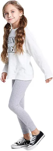 Vista 2 de Felix & Flora Leggings para niñas, pantalones de verano para niñas y niños pequeños