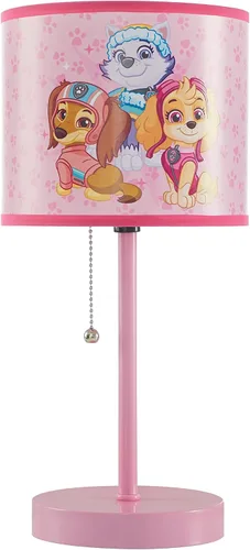 Vista 11 de Lámpara de mesa para niños Frozen 2 con cadena de tracción, metal, pantalla decorativa impresa temática Multicolor