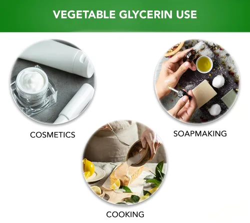 Vista 3 de Soapeauty Glicerina vegetal de grado USP Glicerina pura sin OMG para el cuidado de la piel, cuidado del cabello, fabricación de jabón