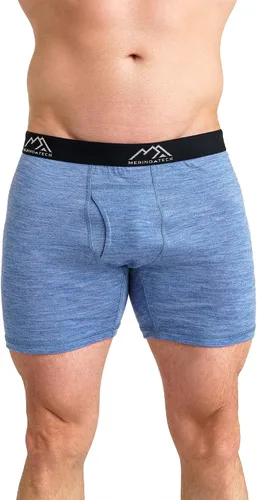 Vista 7 de Ropa interior 100% lana merino para hombre - Paquete de 1-2 calzoncillos 1 Pack - 190 Arctic