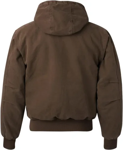 Vista 3 de DRI Duck Cheyenne 5020 5020T Cheyenne - Chaqueta con capucha Boulder Cloth con cremallera y forro de edredón de tricot