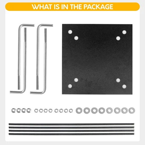 Vista 4 de Katop Universal 9" Basketball Hoop Anchor Kit, Designed for Easy Relocation and Compatible with Most Basketball Goals