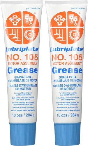 Vista 2 de Lubriplate L0034-094 Grasa para ensamblaje de motor No. 105, 10 onzas