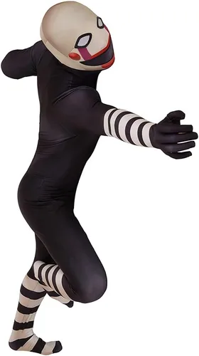 Vista 7 de aijina Disfraz de Freddy de Five Nights, disfraz de personaje de Fnaf para adultos y niños, disfraz de cosplay para Halloween