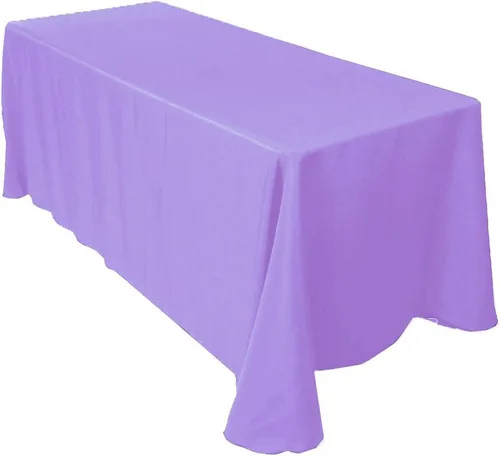Vista 17 de ADD&SHIP Mantel rectangular (90 x 120 pulgadas) de largo, poliéster, reutilizable, para fiestas, eventos, banquetes, Acción de Gracias, Navidad