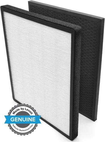 Vista 2 de LEVOIT Purificador de aire LV-PUR131 Filtro de repuesto, True HEPA y filtros de carbón activado y Germ Guardian FLT4825 True HEPA Genuine Air