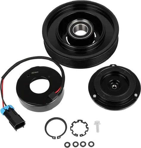 Vista 32 de SCITOO Embrague de CA para Ford F-150 5.0L 2011 2012 2013, para Ford Lobo 5.0L 2011 2012 2013 2014 2015 2016 2017, para Lincoln Mark LT 5.0L 2011