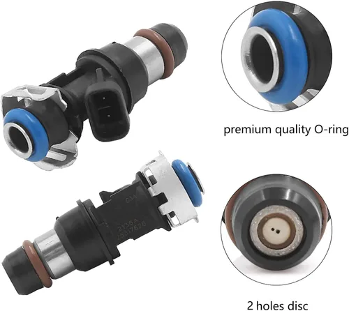 Vista 3 de Inyector de combustible para auto TA-VIGOR Compatible con Chevy Silverado Suburban Tahoe Sierra 1500 2500 3500 Yukon Escalade y más 2000 2001 2002