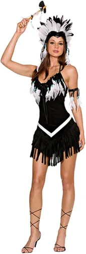 Vista 3 de Dreamgirl Tribal Princess Costume for Adult